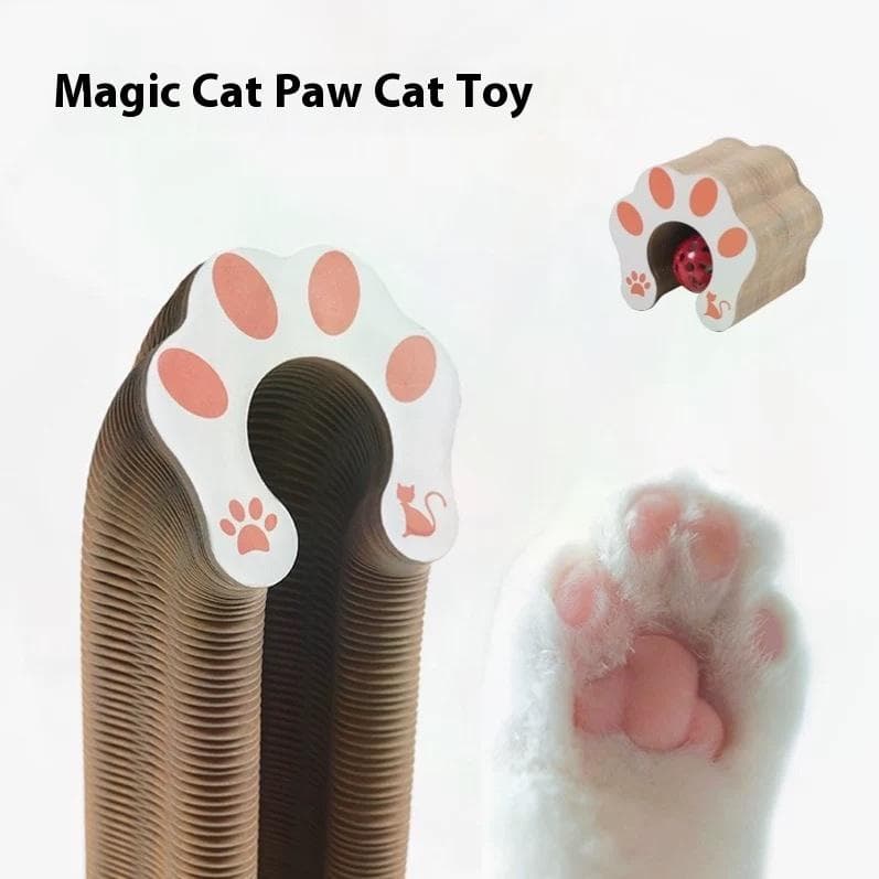 Folding Accordion Cardboard Cat Scratcher
