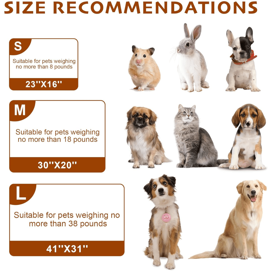 Soft Flannel Fleece Pet Blankets 3 Pack